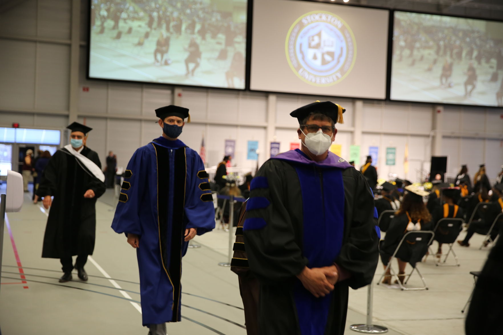 Stockton University commencement Tuesday, May 11, 2021 at the Galloway Township campus